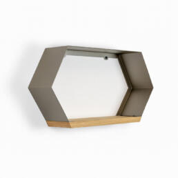 porta bottiglie da parete Comb Dune Oak - ITAL homy