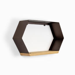 porta bottiglie da parete Comb Ember Oak - ITAL homy