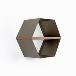 modulo contenitore da parete Hive Dune Walnut - ITAL homy