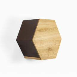 comodino chiuso sospeso Cell Ember Oak - ITAL homy